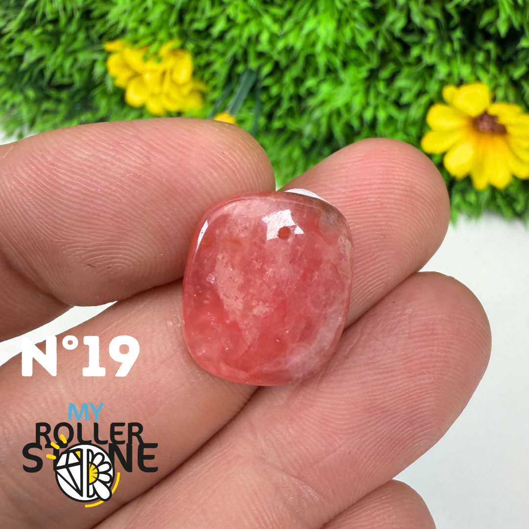 Pendentif percé Rhodochrosite Qualité gemme