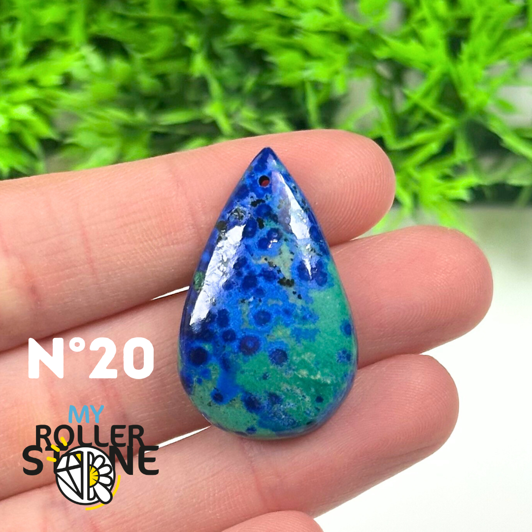 Pendentif Azurite Malachite 5A