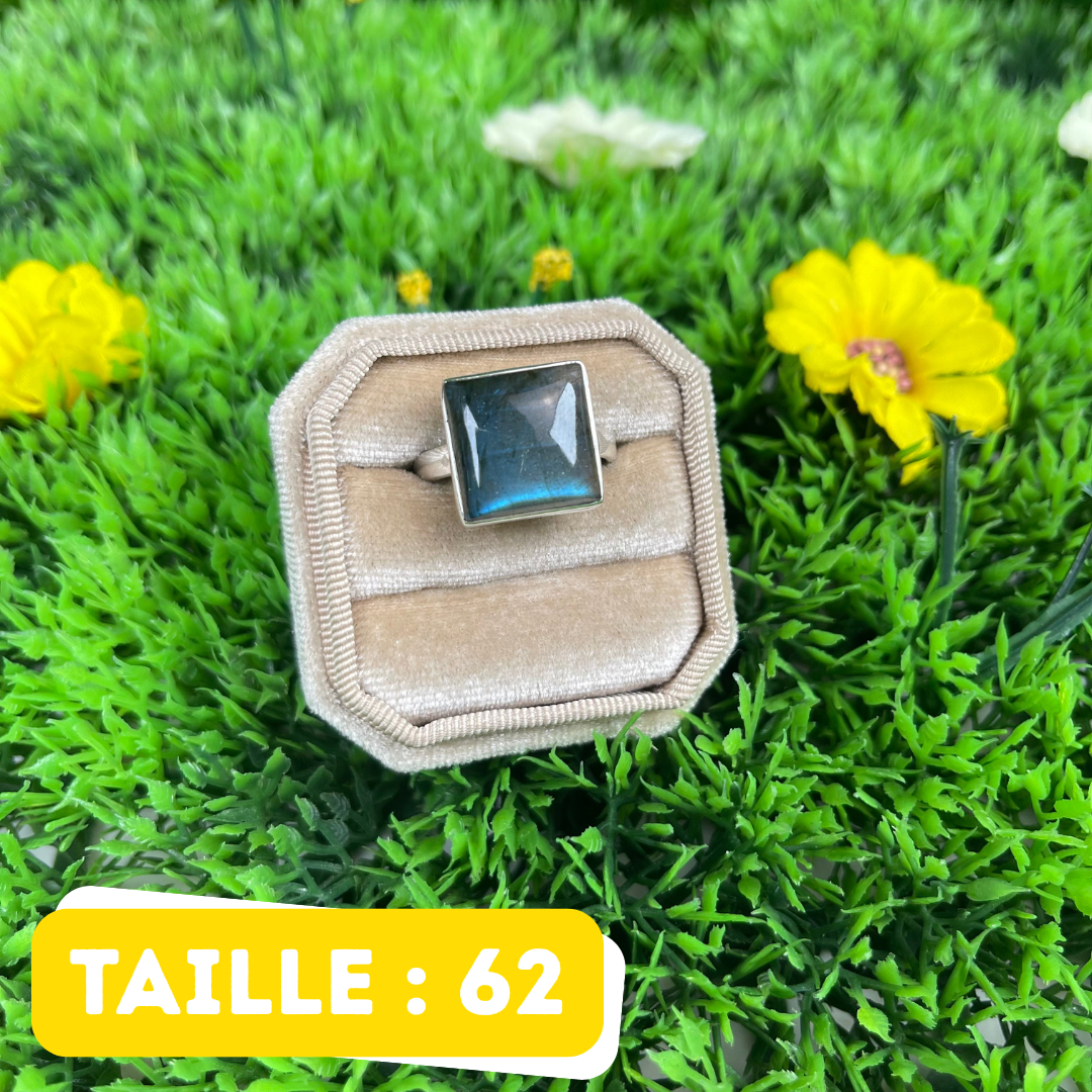Bague Labradorite Bluefire #320
