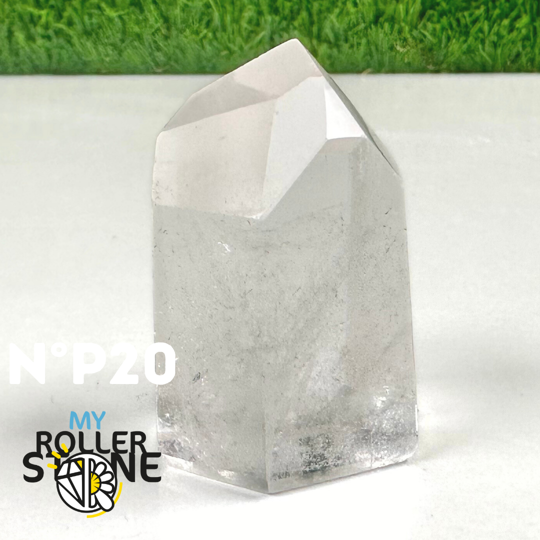 Pointe en Cristal de Roche Petite Taille