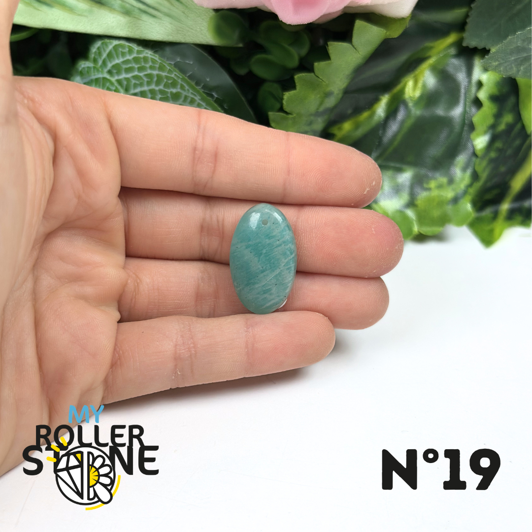 Pendentif Amazonite Brésil 5A