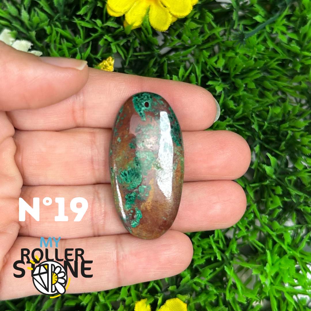 Pendentif Percé Chrysocolle