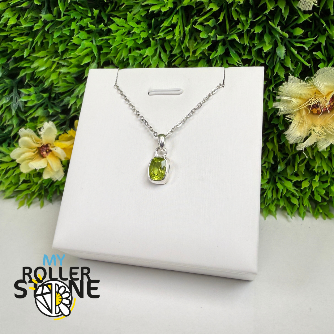 Pendentif Péridot Argent 925 – PDTP623