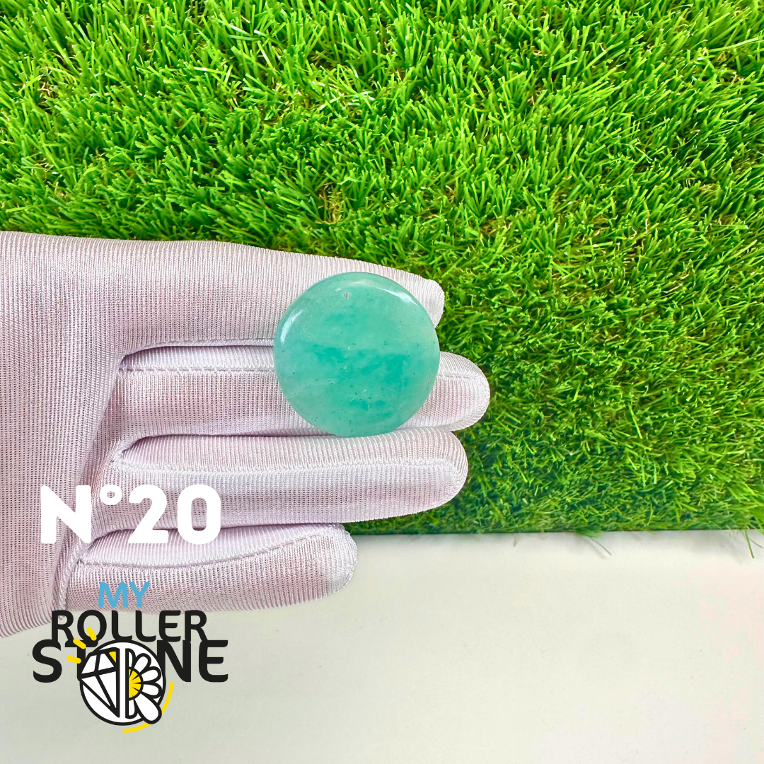 Pendentif Amazonite bleue