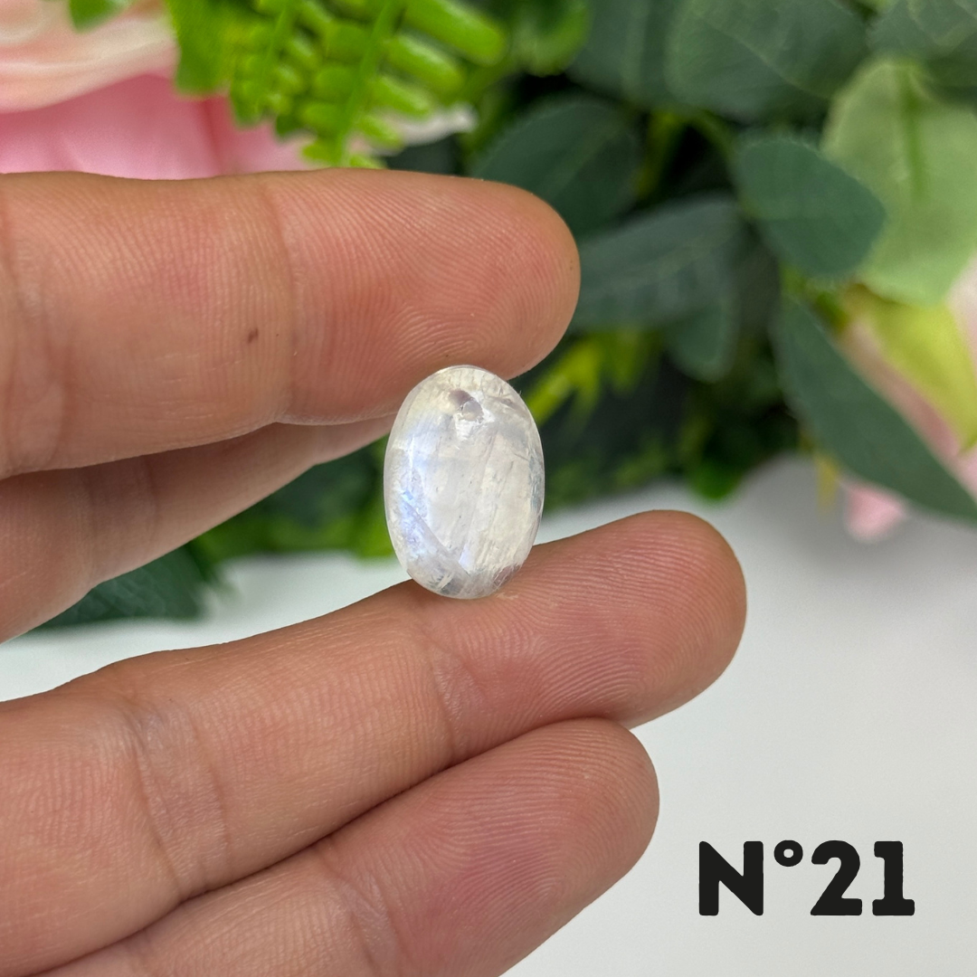 Petits Pendentifs Pierre de lune Forme Libre 5A