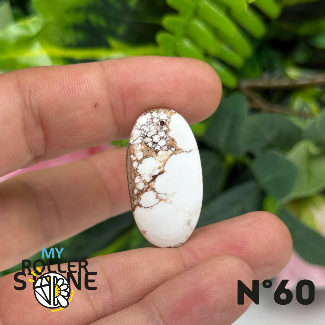 Pendentif en Magnésite « Cheval Sauvage »