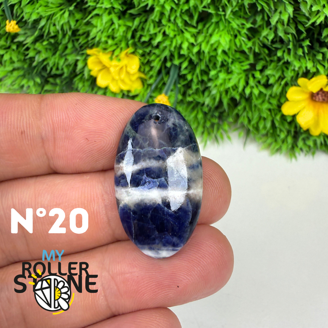 Pendentifs Percés Sodalite 5A