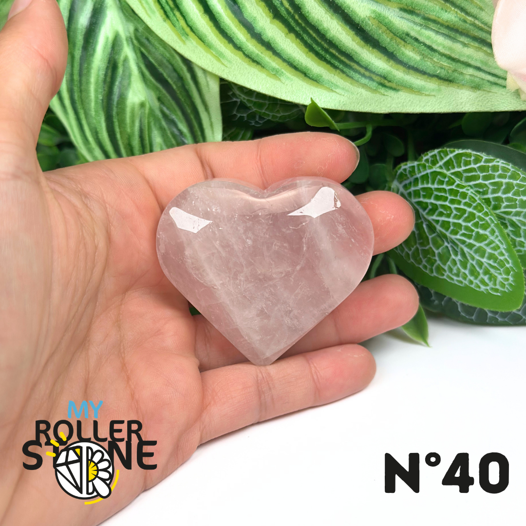 Cœur en Quartz rose