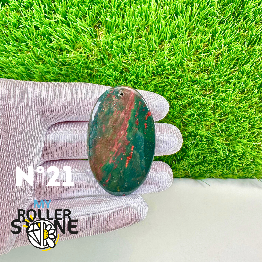 Pendentif Percé Héliotrope