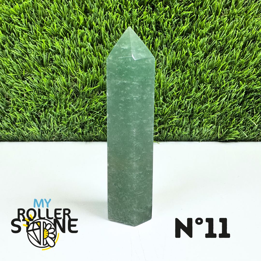 Pointes Pierre Aventurine Verte