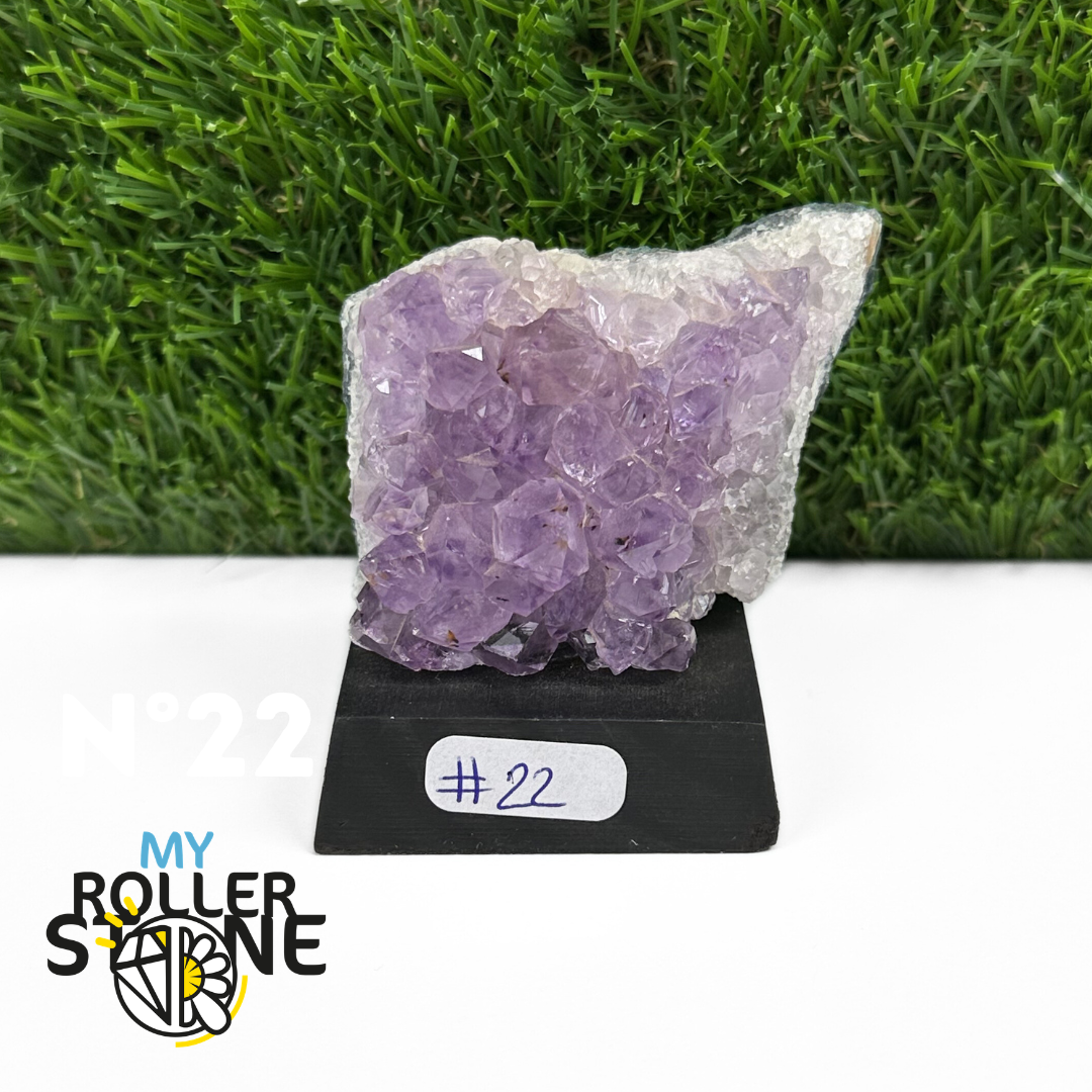 Améthyste sur socle