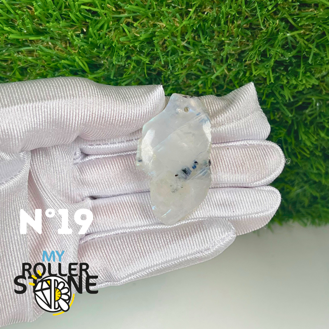 Pendentif Percé Pieristérite tranche semi brute 5A