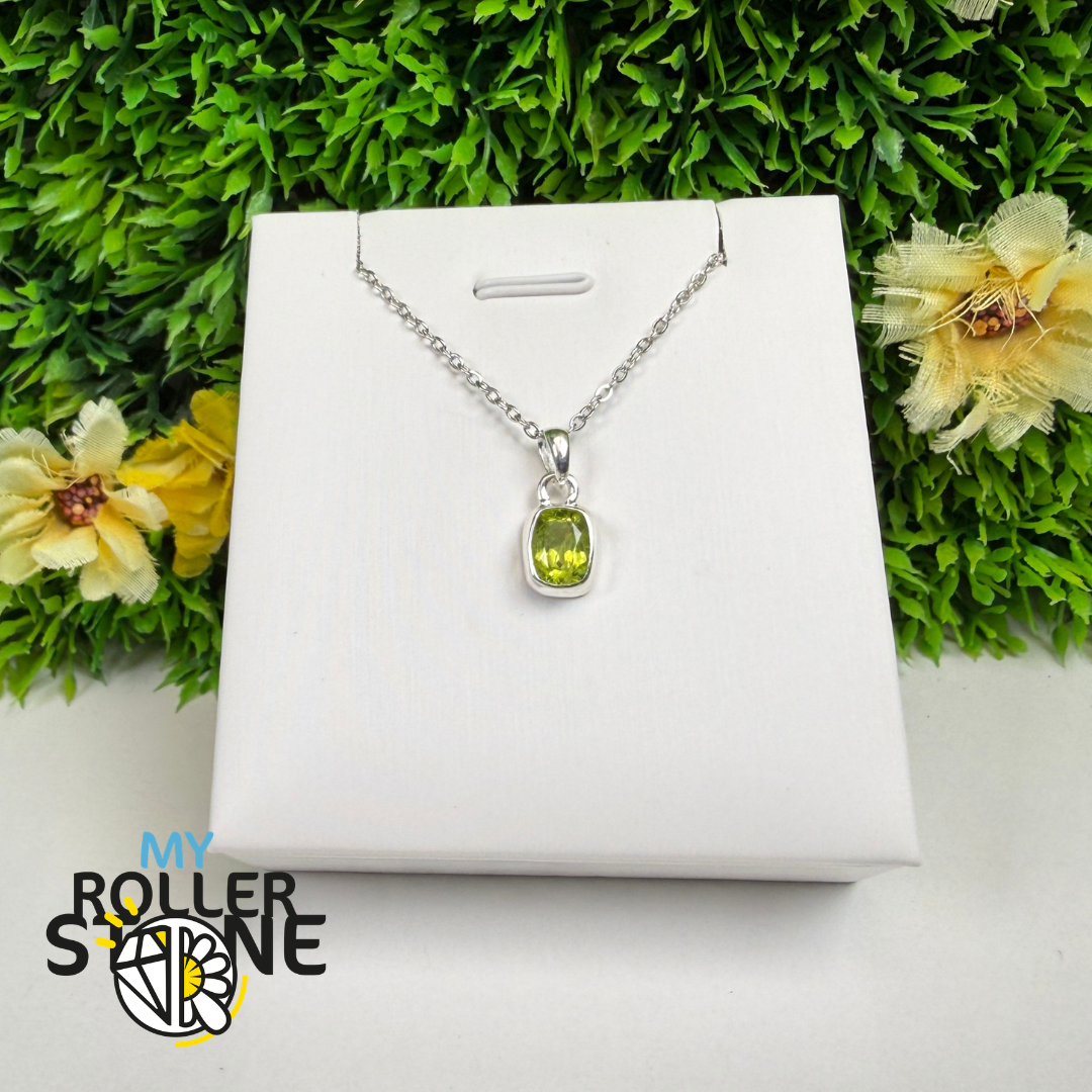 Pendentif Péridot Argent 925 – PDTP623