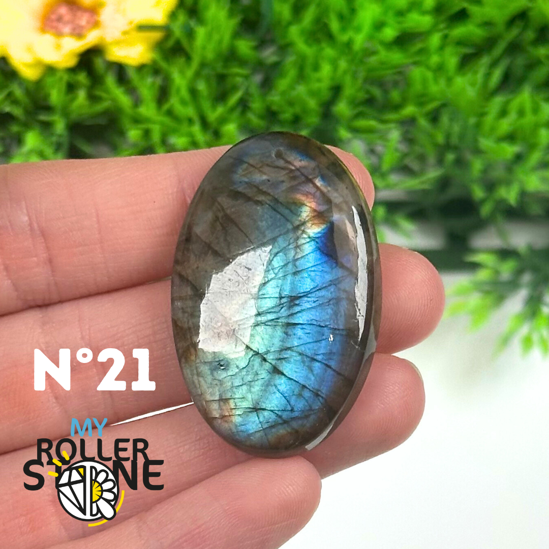 Pendentif Labradorite Multicolore 5A