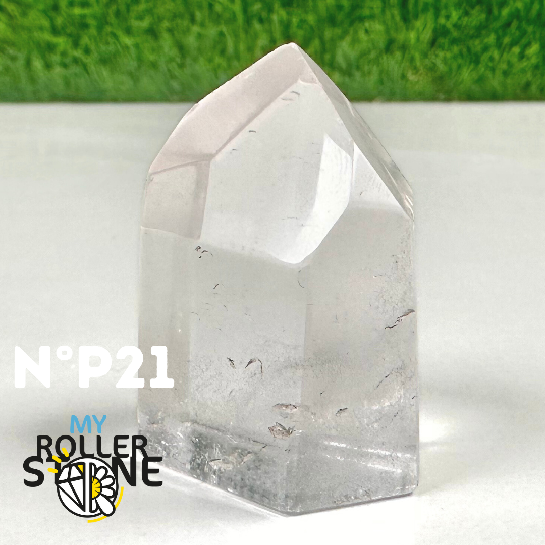 Pointe en Cristal de Roche Petite Taille
