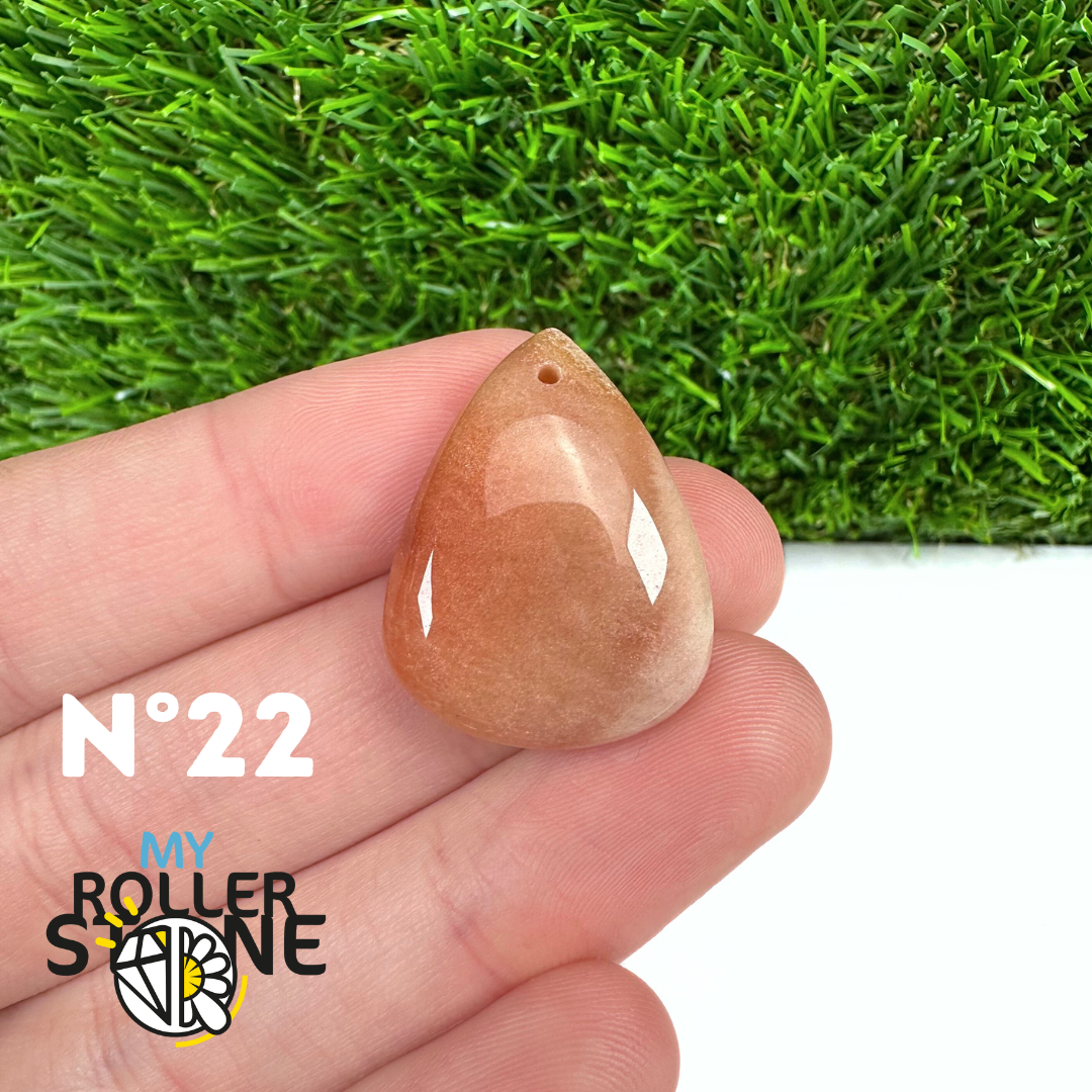 Pendentif Percé Amazonite Pêche