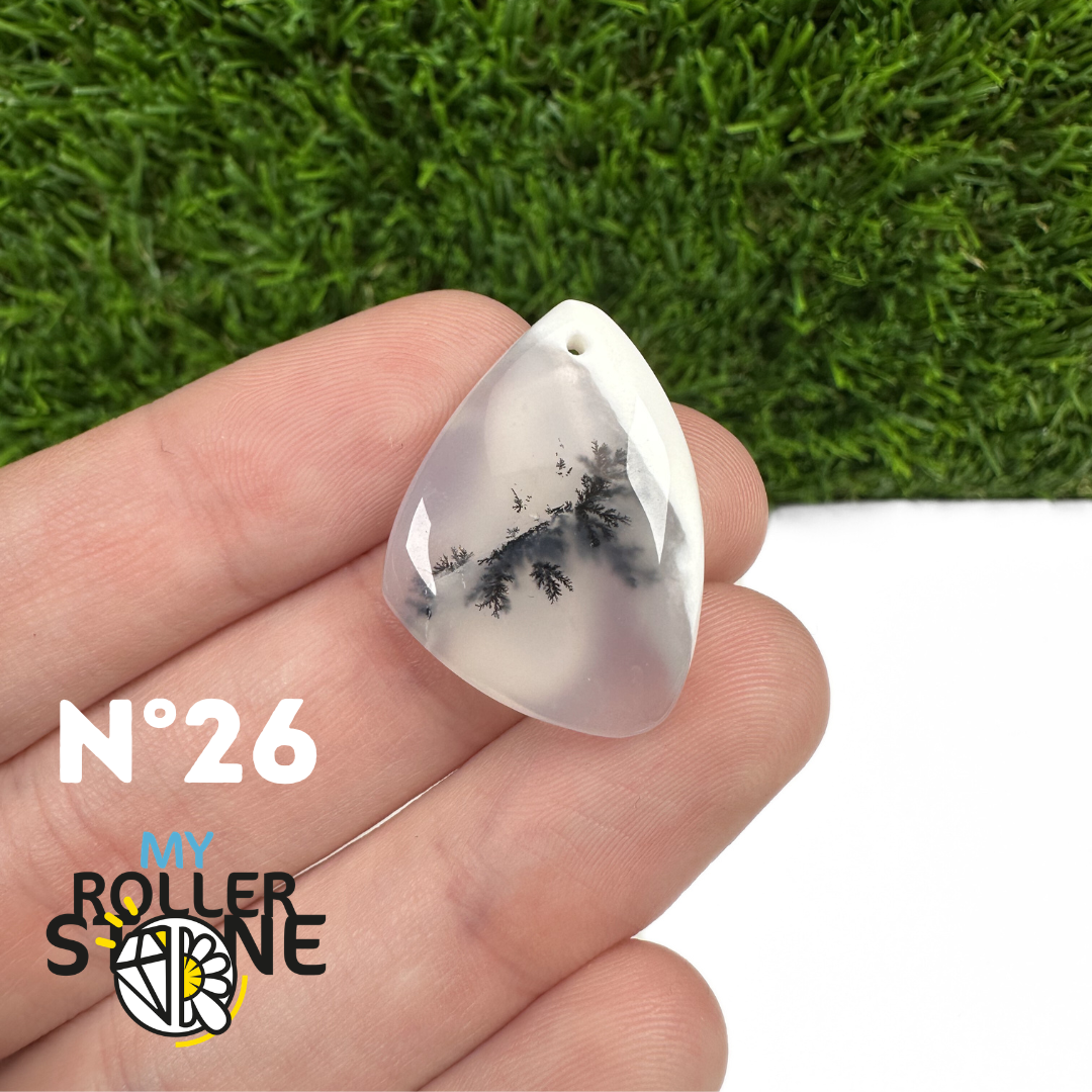 Pendentif Opale Dendritrique