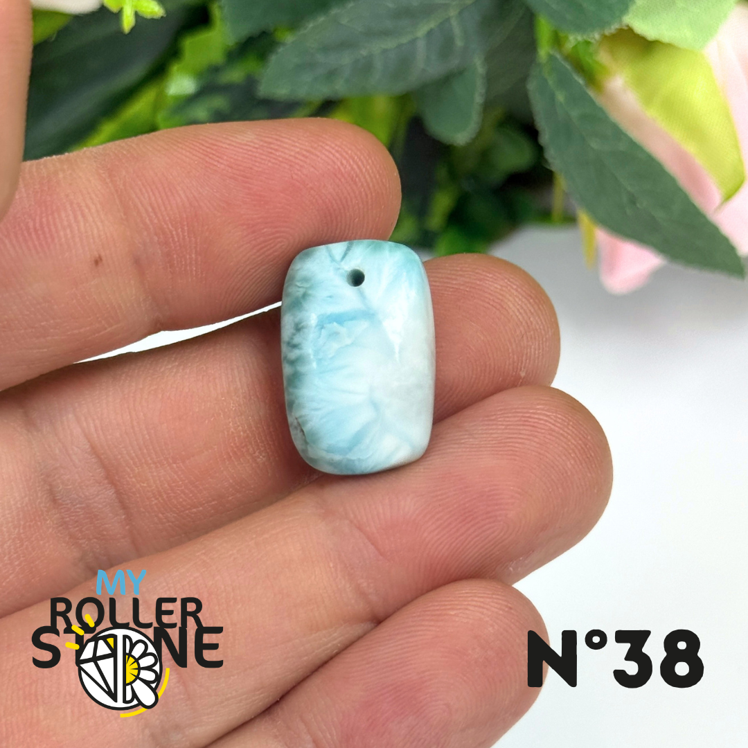 Pendentif Larimar 5A percé
