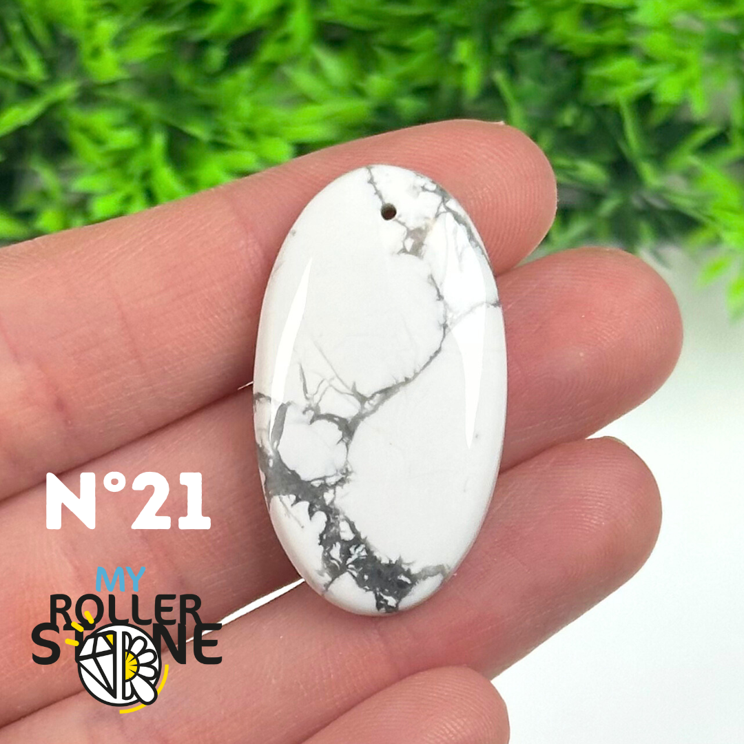 Pendentif Howlite 5A
