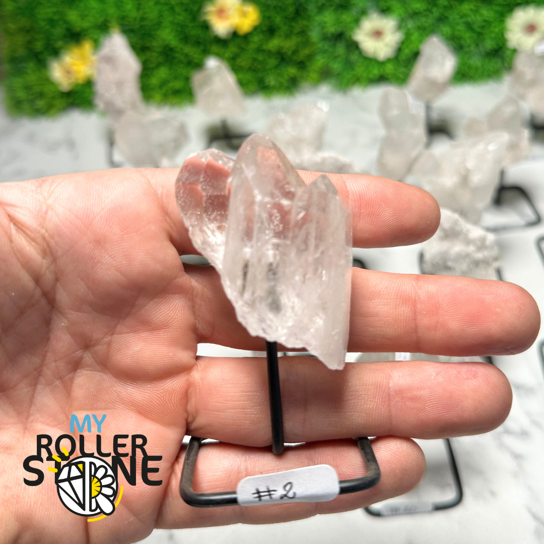 Cristal de roche sur socle