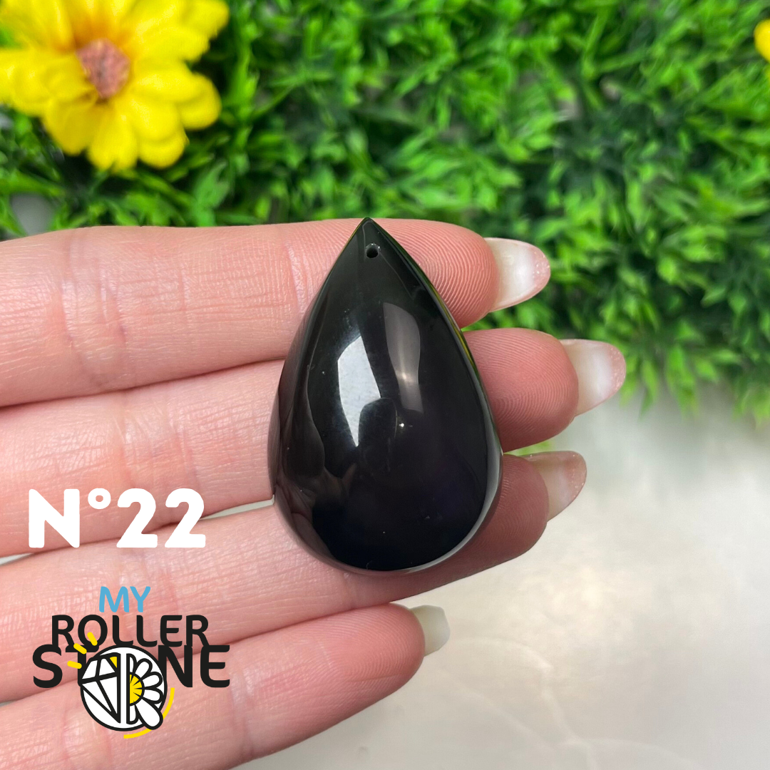 Pendentif Obsidienne Arc-en-Ciel 5A (Oeil céleste)