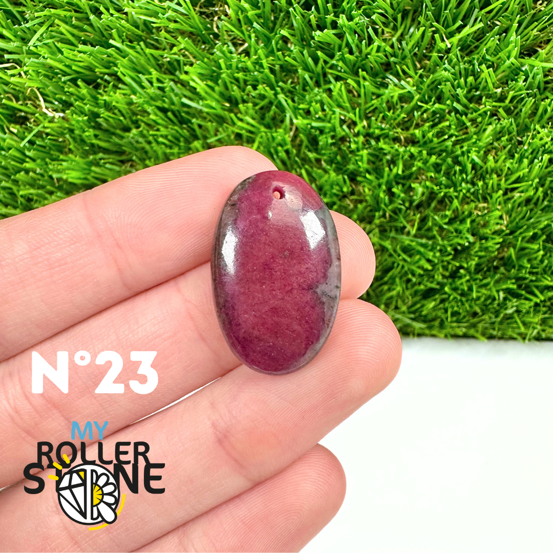 Pendentif Percé Rubis 3A