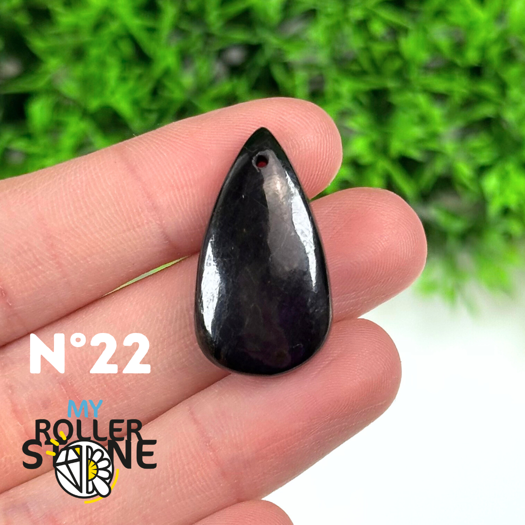 Pendentif Percé Purpurite 5A