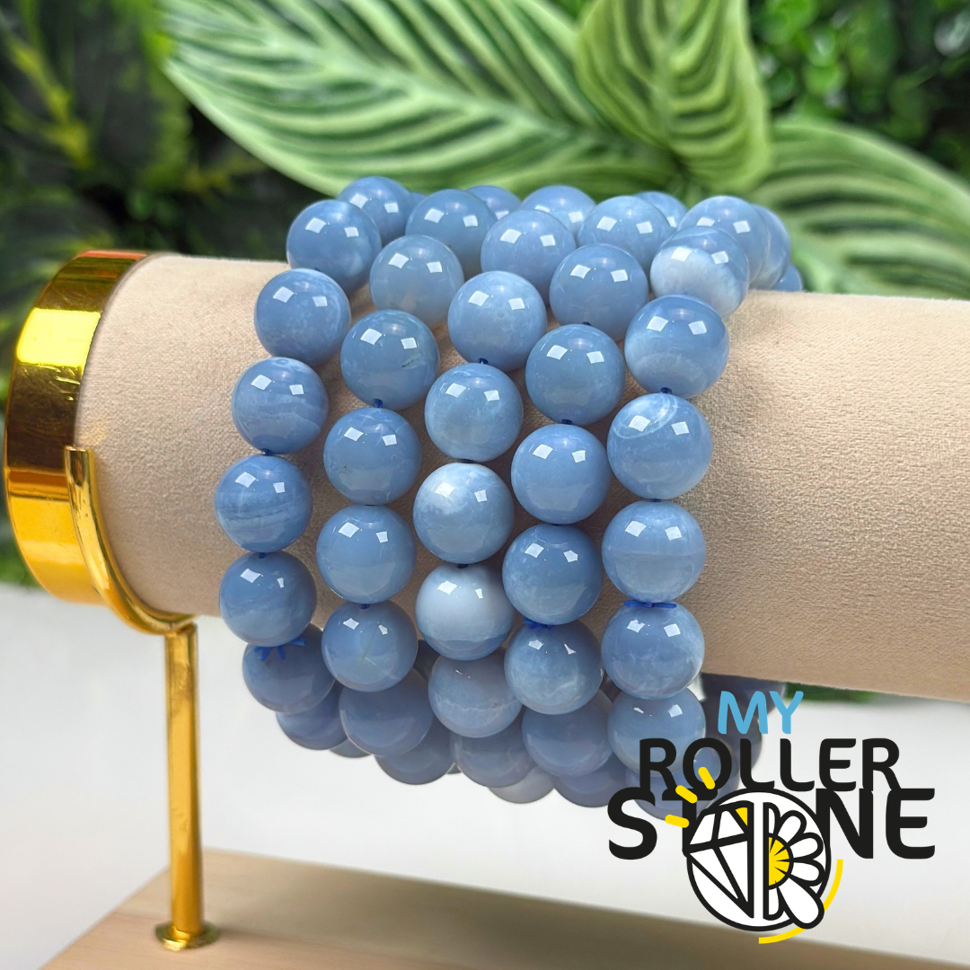 Bracelet en Opale Bleue 