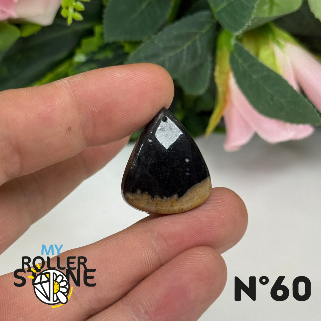 Pendentif Agate Racine de Palmier
