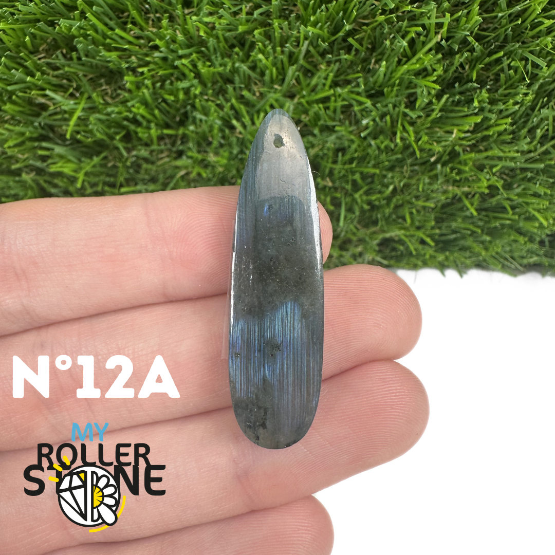 Pendentif Percé Labradorite Goutte