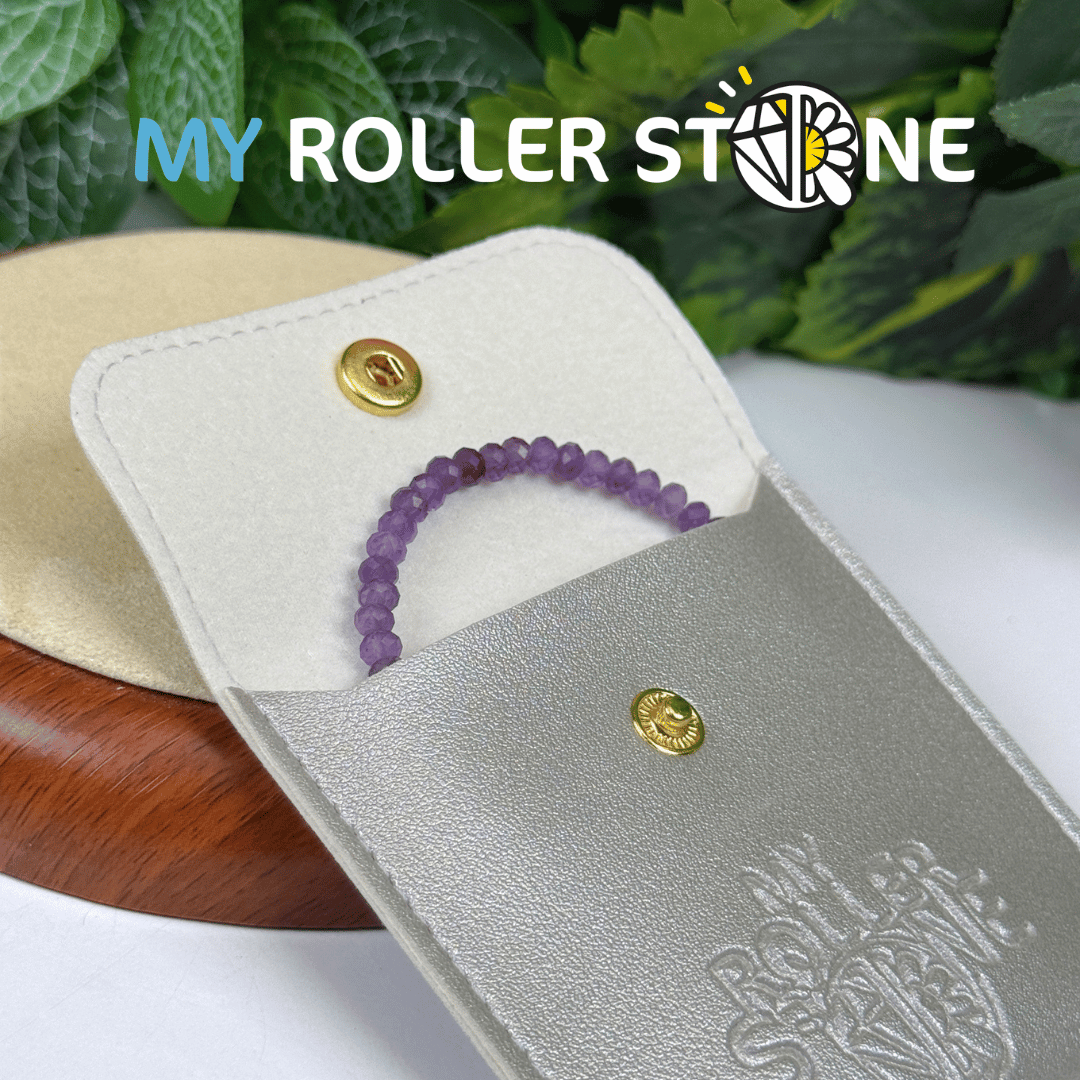 Bracelet Améthyste fermoir Argent