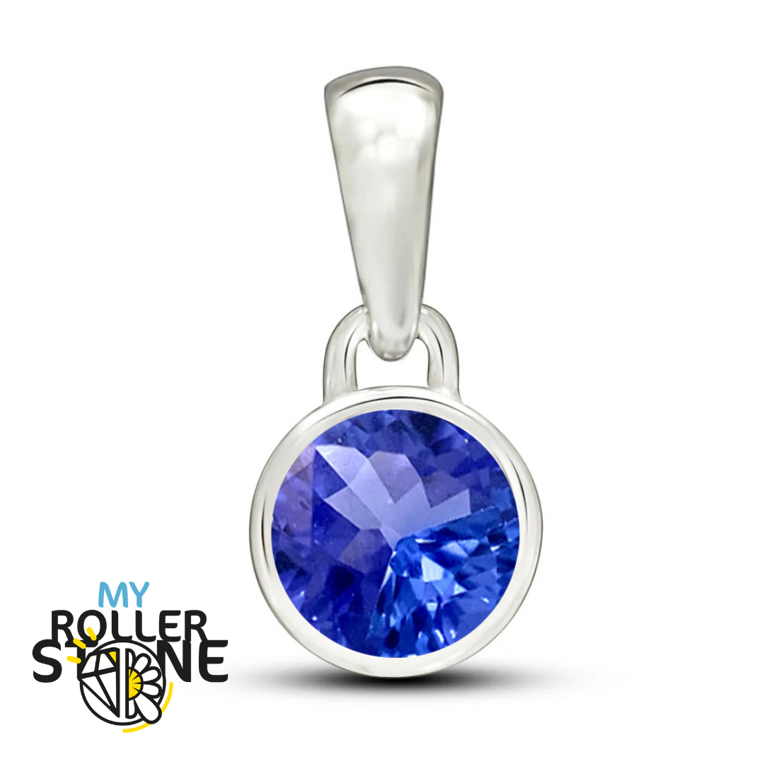 Pendentif Tanzanite Rond 5X5 MM