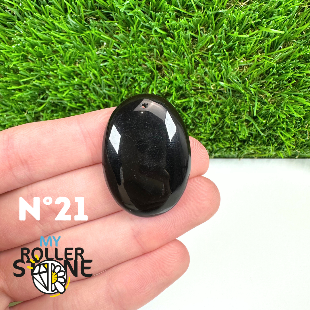 Pendentif Percé Tourmaline Noire