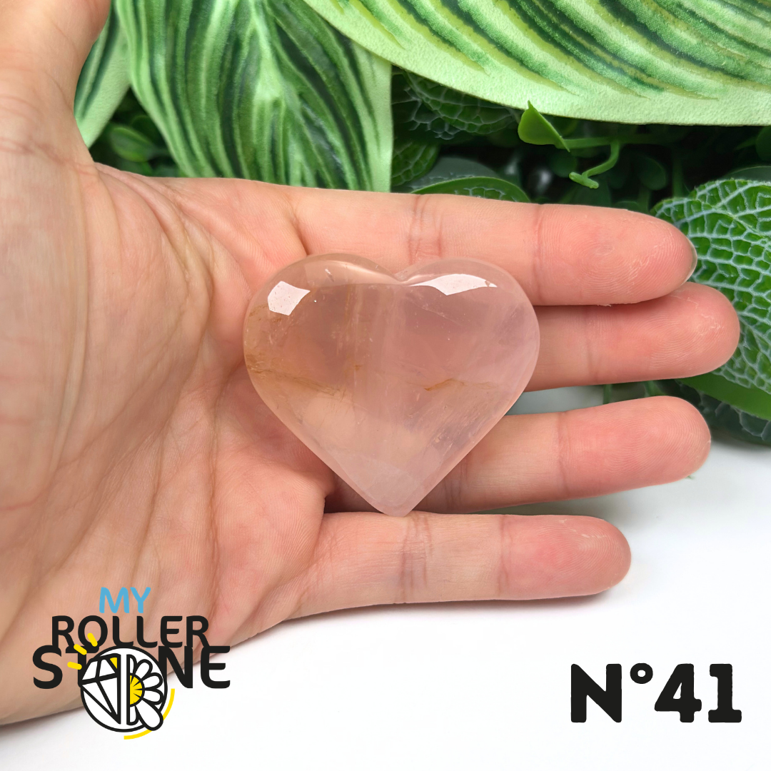 Cœur en Quartz rose