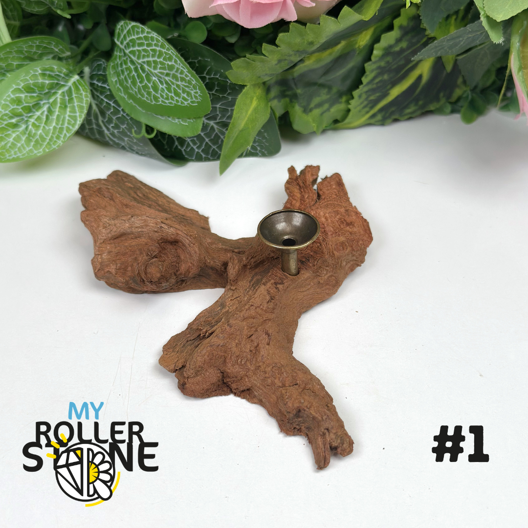 Socle en bois brut