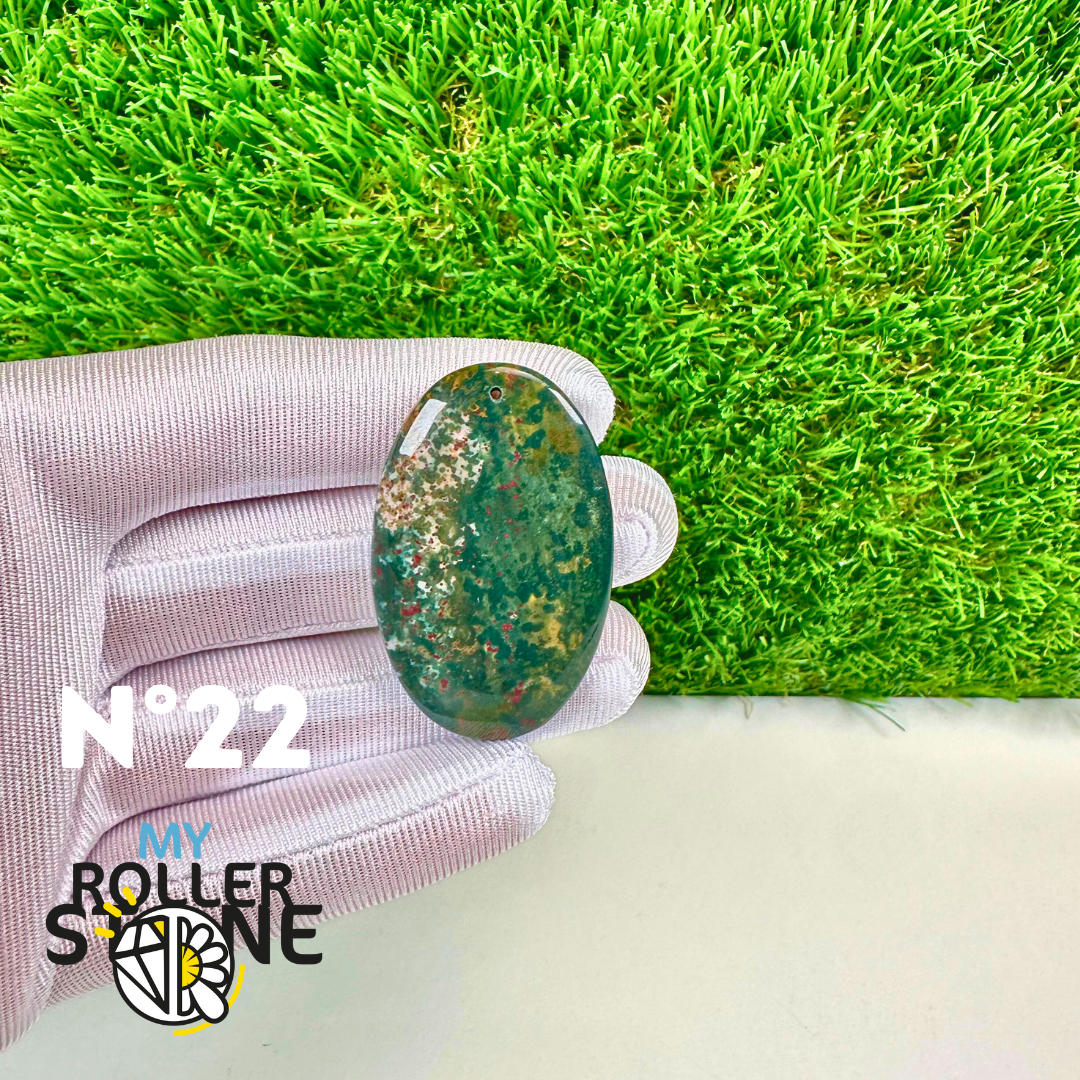 Pendentif Percé Héliotrope