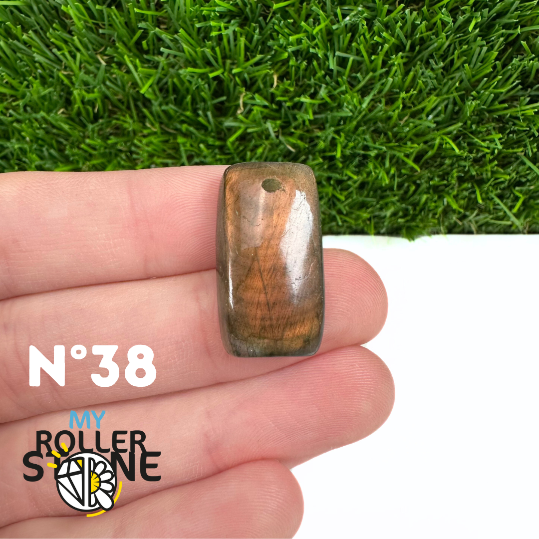 Pendentifs Labradorite Violette forme Libre 5A