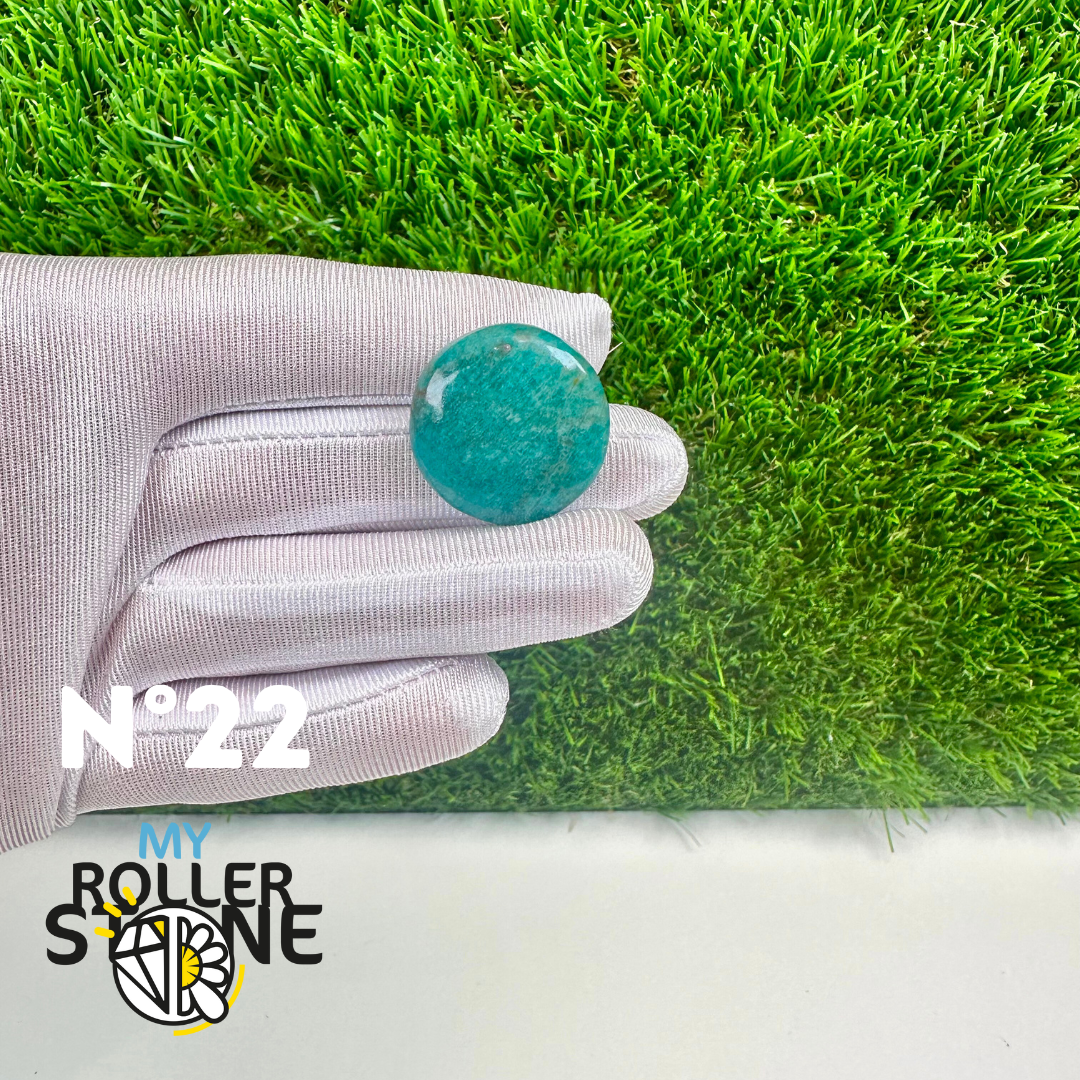 Pendentif Amazonite bleue