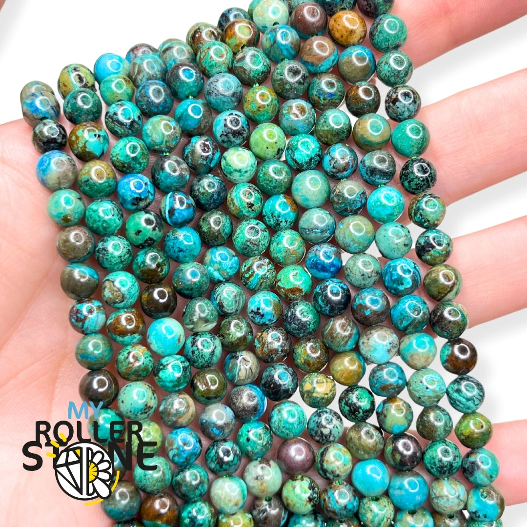 Perle chrysocolle 6 MM