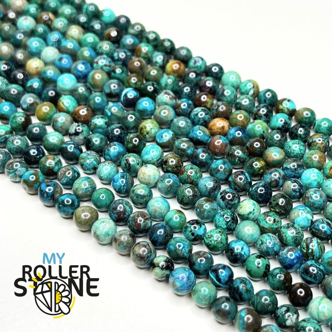 Perle chrysocolle 6 MM