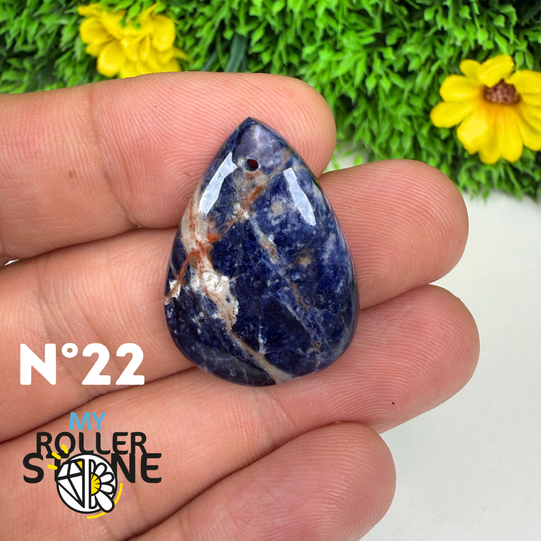 Pendentifs Percés Sodalite 5A