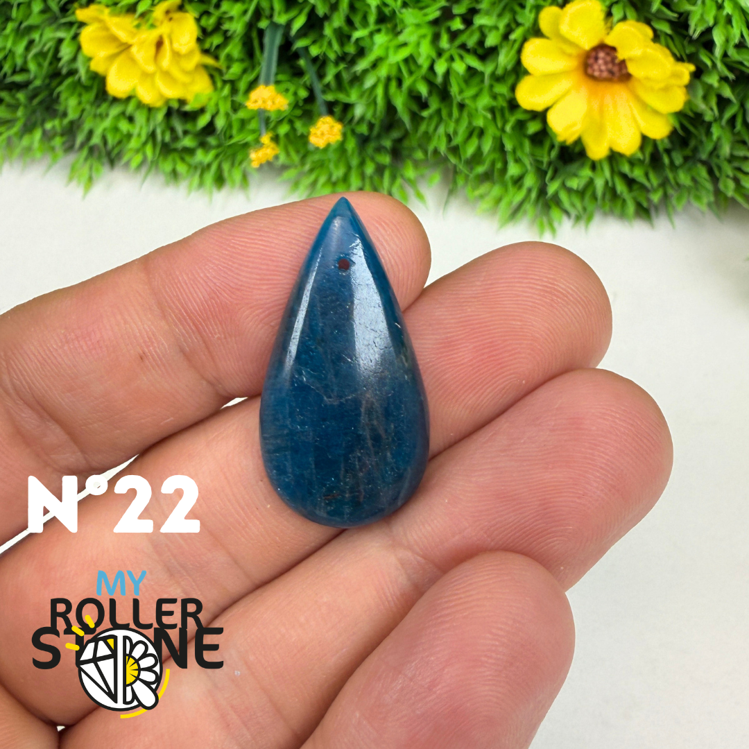 Pendentif Apatite bleue 3A