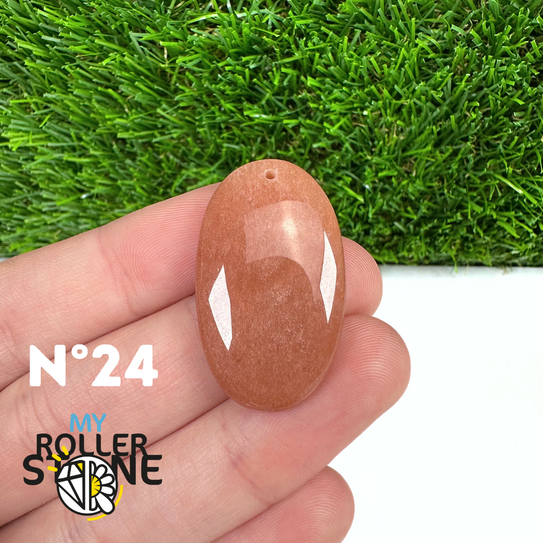 Pendentif Percé Amazonite Pêche