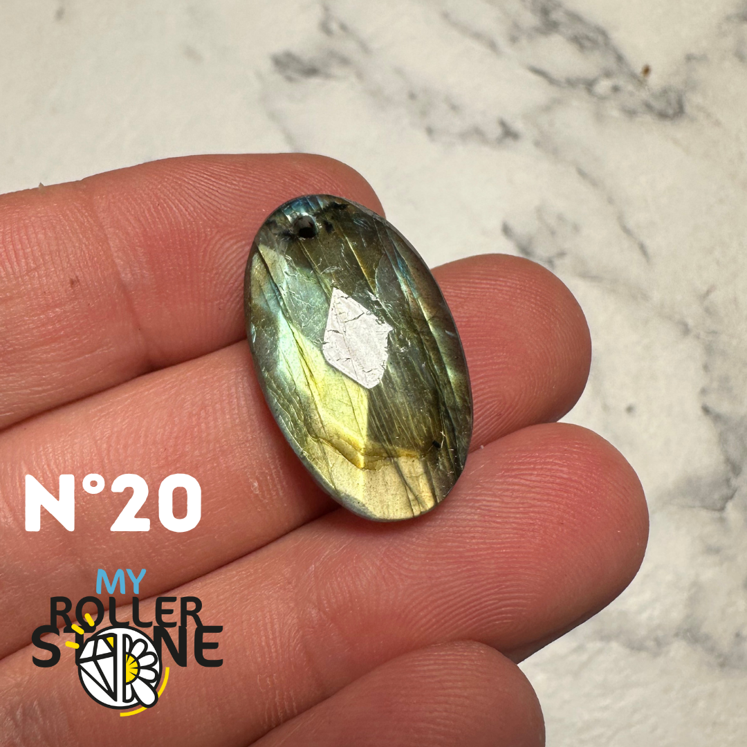 Pendentifs Labradorite forme Libre Facettée