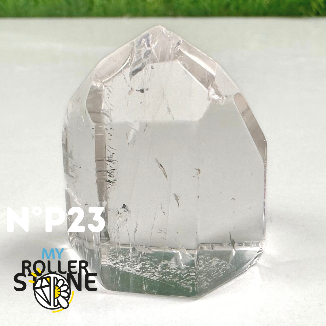 Pointe en Cristal de Roche Petite Taille