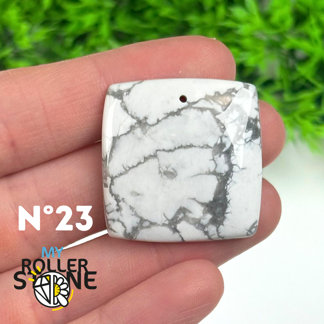 Pendentif Howlite 5A
