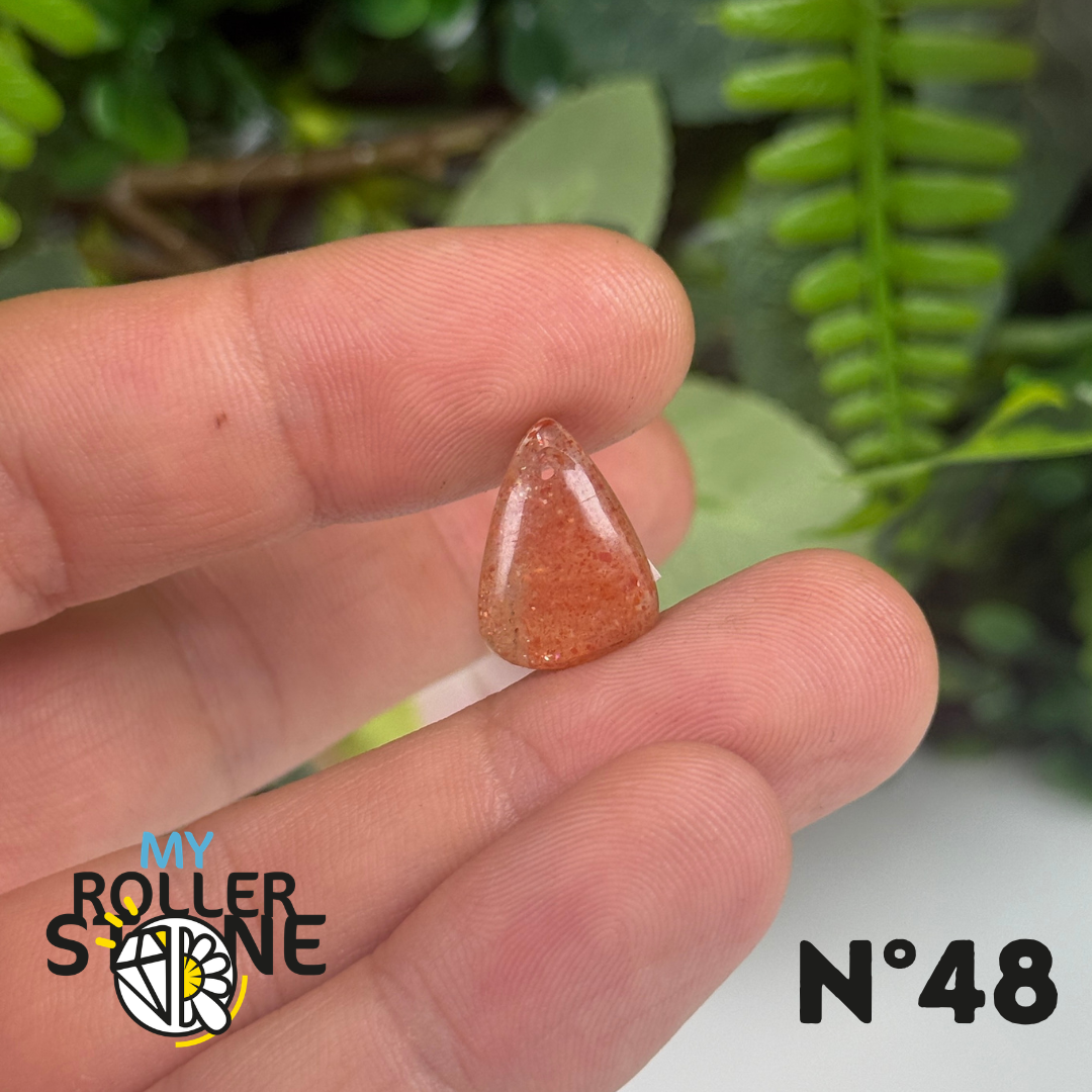 Petit Pendentifs Pierre de Soleil Forme Libre 5A