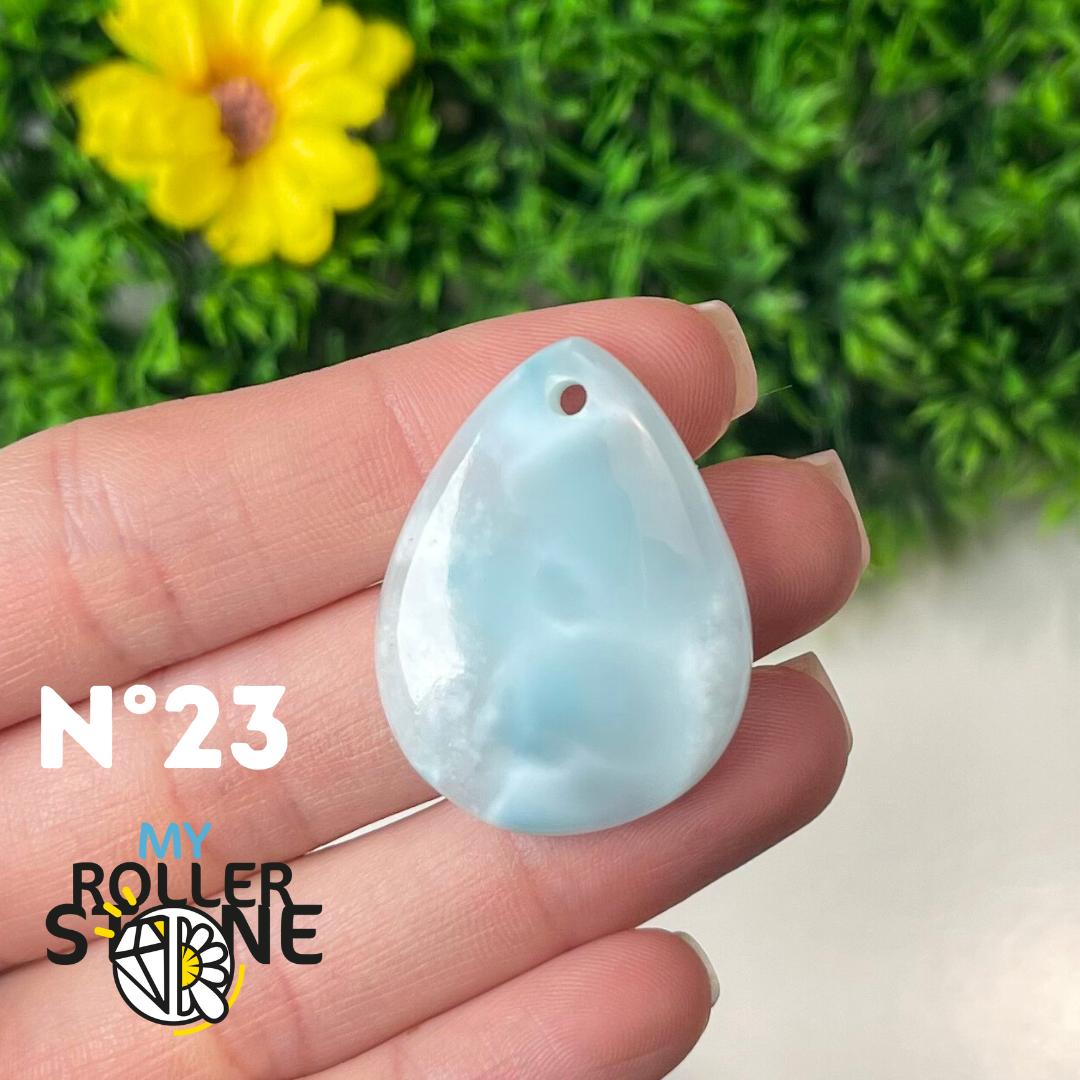 Pendentif Larimar 5A percé