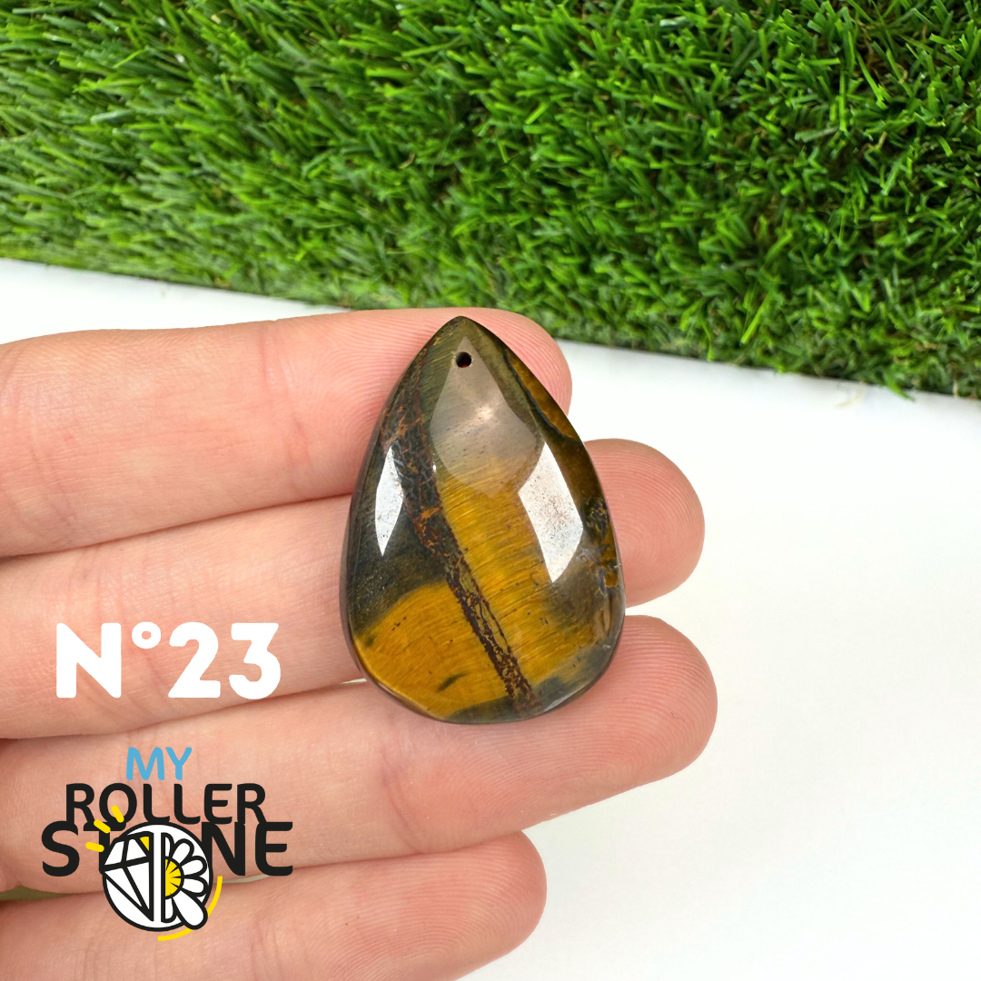 Pendentif Oeil de Faucon Percé 5A