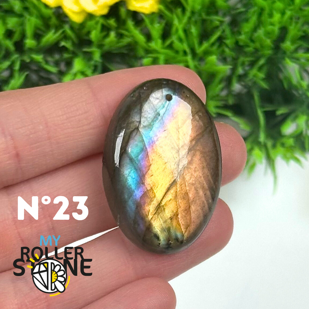 Pendentif Labradorite Multicolore 5A